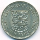 Джерси, 10 новых пенсов 1968 год