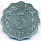 Мальта, 5 милей 1972 год (AU)