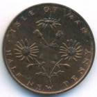 Остров Мэн, 1/2 нового пенни 1971 год (UNC)