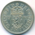 Великобритания, 1 шиллинг 1964 год