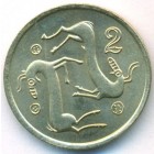Кипр, 2 цента 1985 год (UNC)