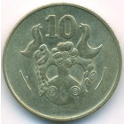 Кипр, 10 центов 1983 год (AU)