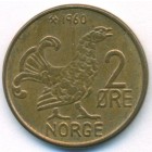 Норвегия, 2 эре 1960 год