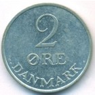 Дания, 2 эре 1971 год (UNC)