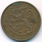 Финляндия, 10 пенни 1927 год