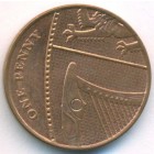 Великобритания, 1 пенни 2008 год (AU)