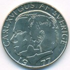 Швеция, 1 крона 1977 год (UNC)