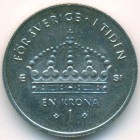 Швеция, 1 крона 2007 год (AU)