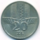 Польша, 20 злотых 1973 год