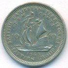 Восточные Карибские штаты, 10 центов 1965 год