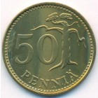 Финляндия, 50 пенни 1989 год (UNC)