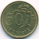 Финляндия, 50 пенни 1982 год (AU)