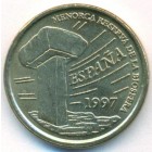 Испания, 5 песет 1997 год (UNC)