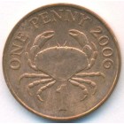 Гернси, 1 пенни 2006 год (UNC)