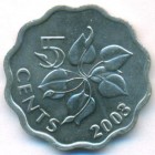 Свазиленд, 5 центов 2003 год (UNC)