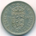 Великобритания, 1 шиллинг 1956 год