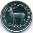 Маврикий, 1/2 рупии 1999 год (UNC)