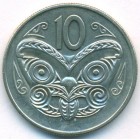 Новая Зеландия, 10 центов 1978 год (AU)