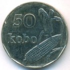 Нигерия, 50 кобо 2006 год (AU)