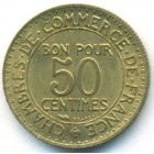Франция, 50 сантимов 1921 год (UNC)