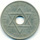 Британская Западная Африка, 1 пенни 1919 год KN