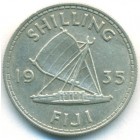 Фиджи, 1 шиллинг 1935 год