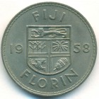 Фиджи, 1 флорин 1958 год (AU)