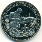 Гибралтар, 1/2 кроны 2018 год (PROOF)