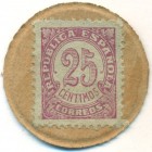 Испания, 25 сентимо 1937 год ТОКЕН