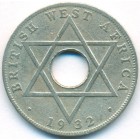 Британская Западная Африка, 1/2 пенни 1932 год