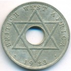 Британская Западная Африка, 1/2 пенни 1933 год