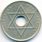 Британская Западная Африка, 1/2 пенни 1911 год H