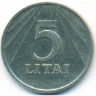 Литва, 5 лит 1991 год
