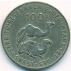 Французская территория афар и исса, 100 франков 1975 год