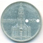 Третий Рейх, 2 рейхсмарки 1934 год А