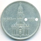 Третий Рейх, 2 рейхсмарки 1934 год D