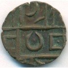 Бутан, 1/2 рупии 1835-1885 годы
