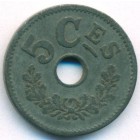 Люксембург, 5 сантимов 1915 год