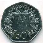 Гибралтар, 50 пенсов 2014 год (UNC)