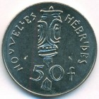 Новые Гебриды, 50 франков 1972 год (UNC)