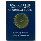 Австралия, 1 доллар 1996 год (UNC)