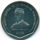 Доминиканская республика, 25 песо 2008 год (UNC)