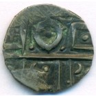 Бутан, 1/2 рупии 1835-1885 годы