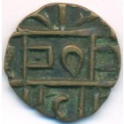 Бутан, 1/2 рупии 1885-1910 годы