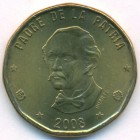 Доминиканская республика, 1 песо 2008 год (UNC)
