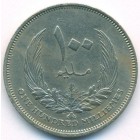 Ливия, 100 милльемов 1965 год