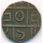 Бутан, 1/2 рупии 1885-1910 годы