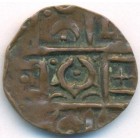 Бутан, 1/2 рупии 1835-1885 годы