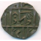 Бутан, 1/2 рупии 1885-1910 годы