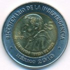 Мексика, 5 песо 2009 год (UNC)